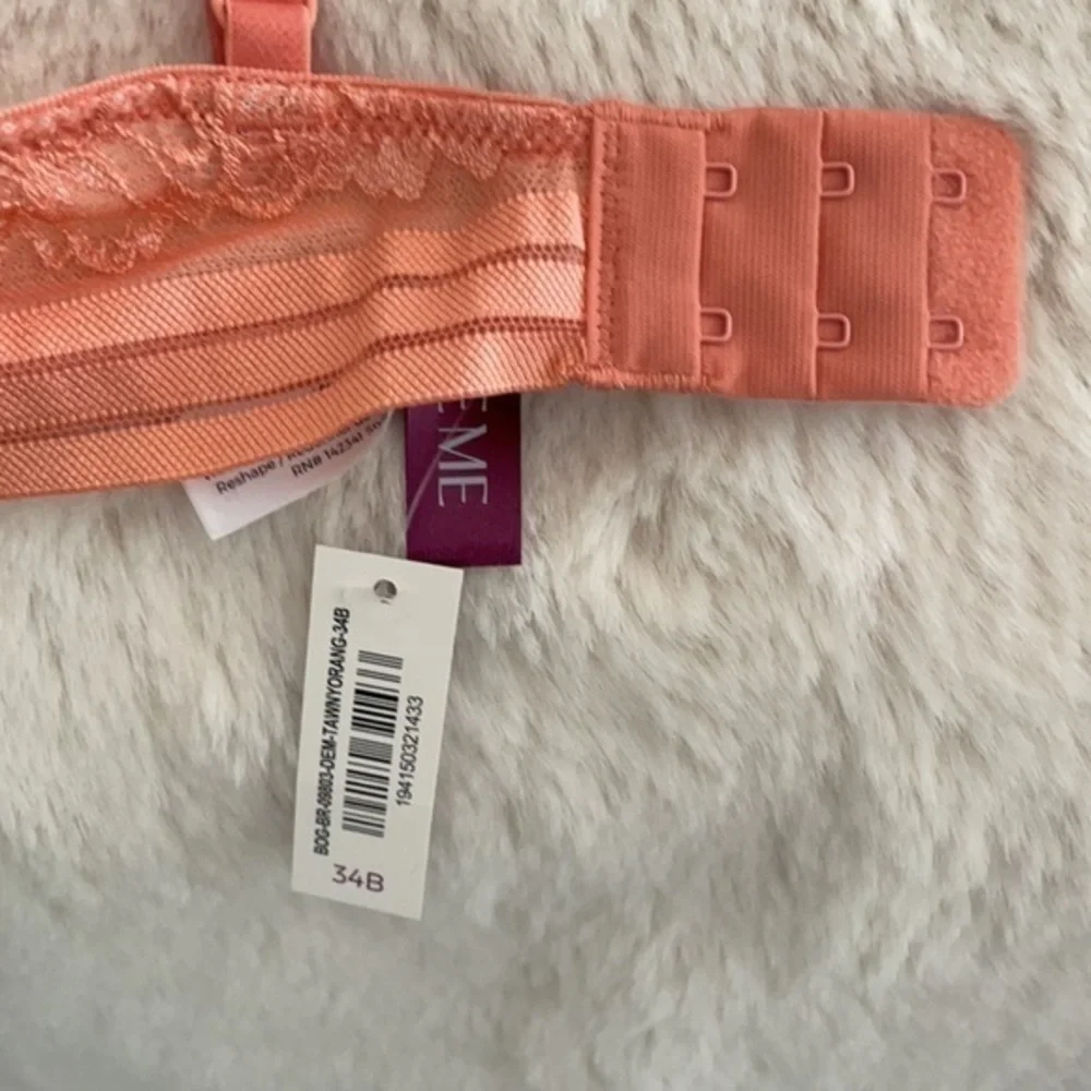 NWT Adore Me bra size 34B peach bra